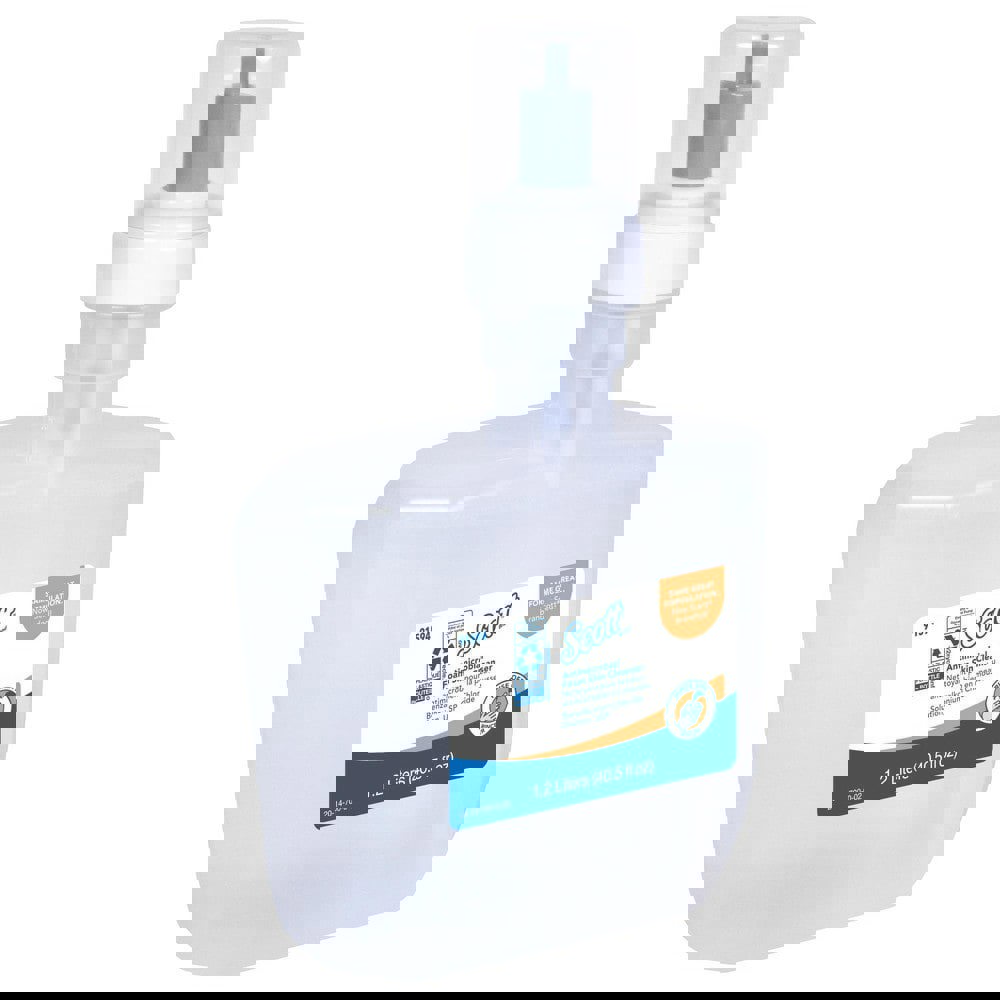 Antimicrobial Foam Skin Cleanser Refill, Fresh Scent, 1,200 mL, 2/Carton